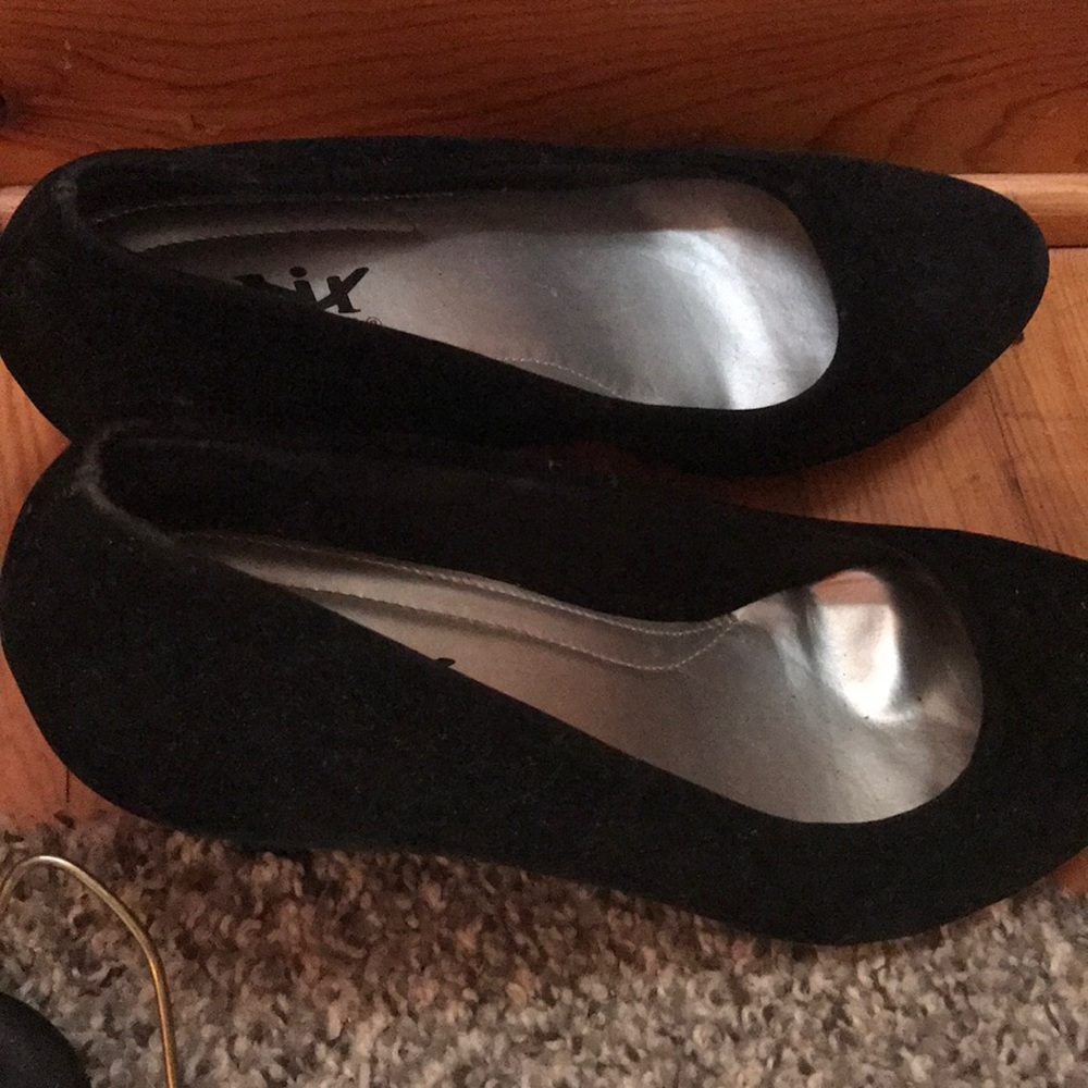 Black heels